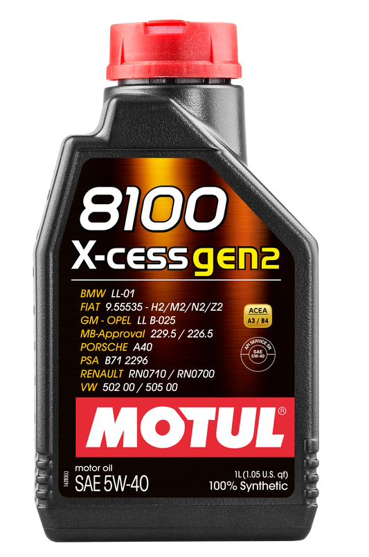 8100 X-CESS GEN2 5W-40